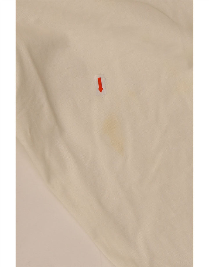 FRED PERRY Mens Chino Shorts IT 54 2XL W34  Off White Cotton Vintage Fred Perry and Second-Hand Fred Perry from Messina Hembry 