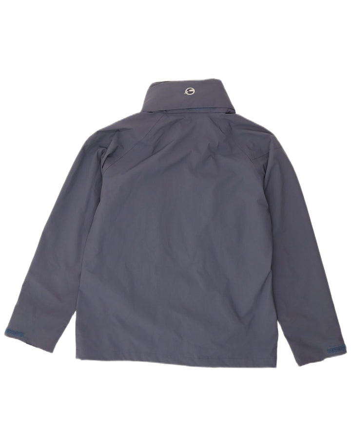 Jaqueta de chuva com capuz feminina Sprayway UK 14 poliéster azul médio