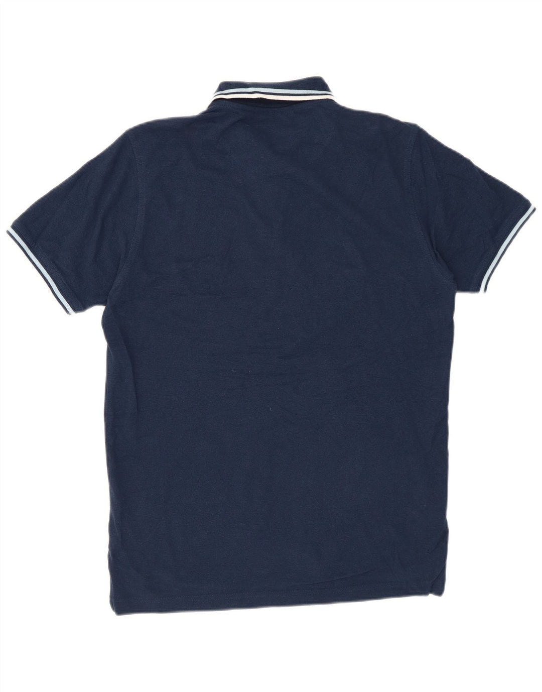 Camisa polo masculina Pierre Cardin Regular Fit médio algodão azul marinho