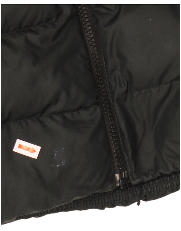 Jaqueta acolchoada com capuz Nike Boys 13-14 anos XL preto poliéster
