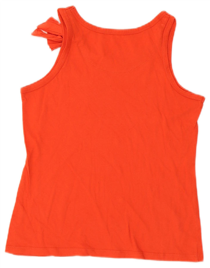 Top Massimo Dutti Meninas Colete 11-12 Anos Laranja