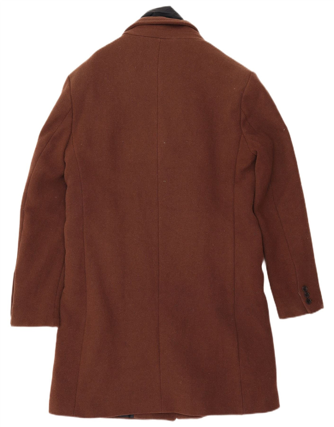 Sobretudo masculino Superdry UK 40 grande lã marrom