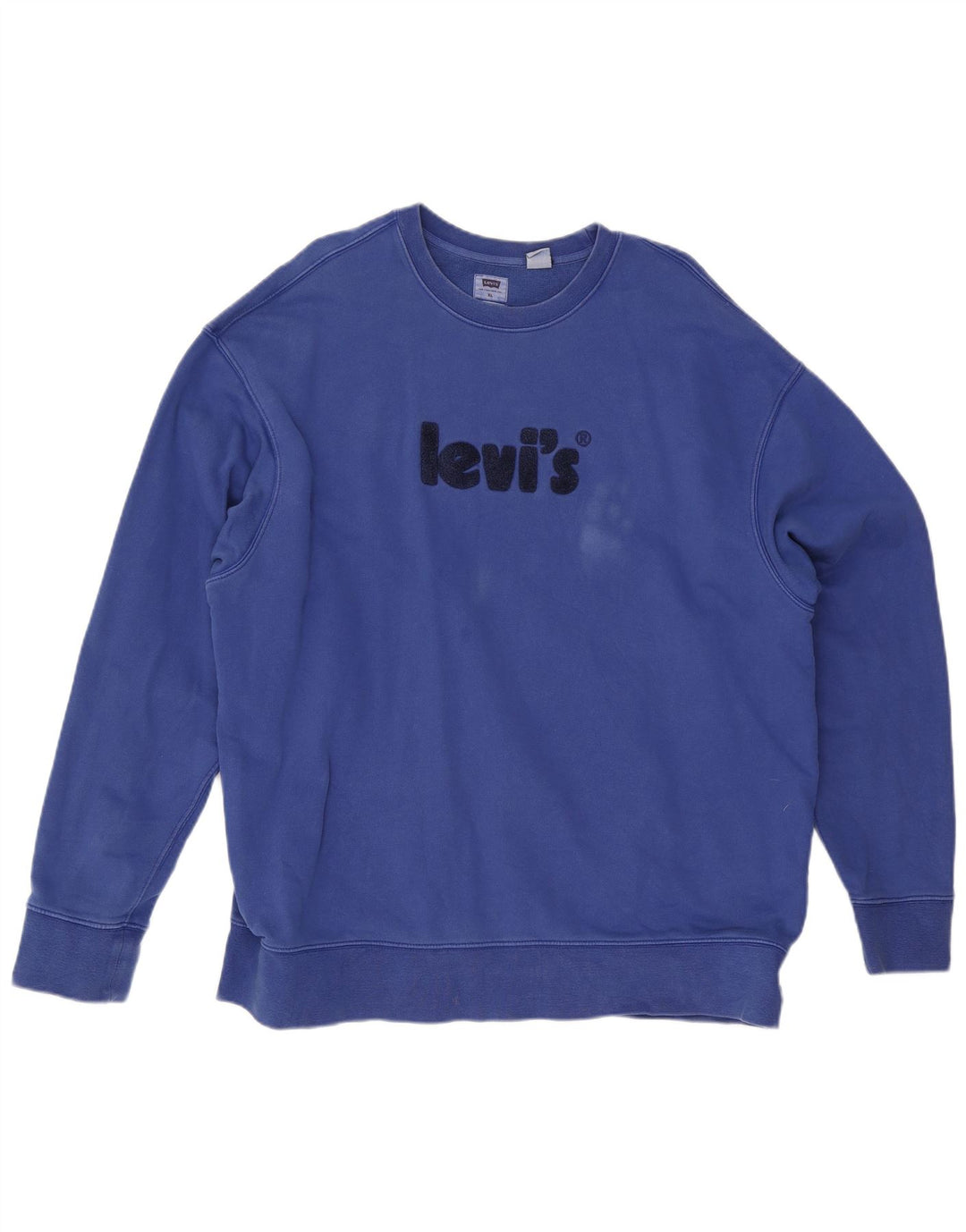 Moletom masculino Levi's Relaxed Graphic Fit Jumper XL Azul Algodão