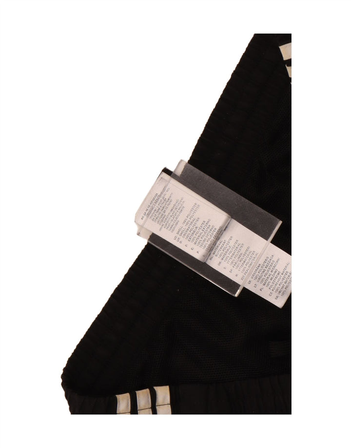 Shorts esportivos masculinos Adidas médio preto poliéster