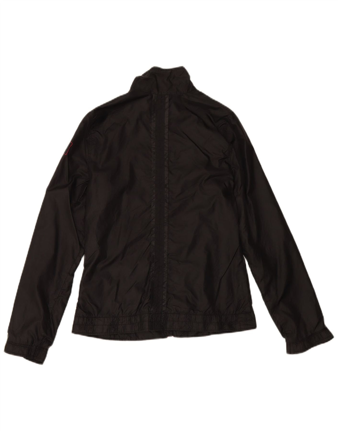 PUMA Womens Bomber Jacket UK 8 Pequeno Poliéster Preto