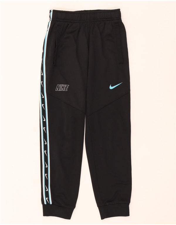 Nike Meninos Dri Fit Calças de treino Joggers 8-9 anos Pequeno Preto