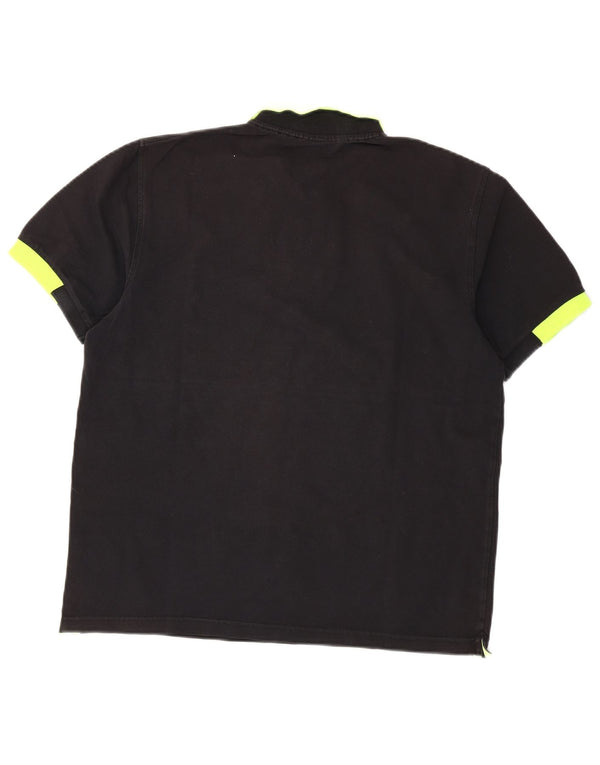 Sun68 Camisa polo masculina XL preta
