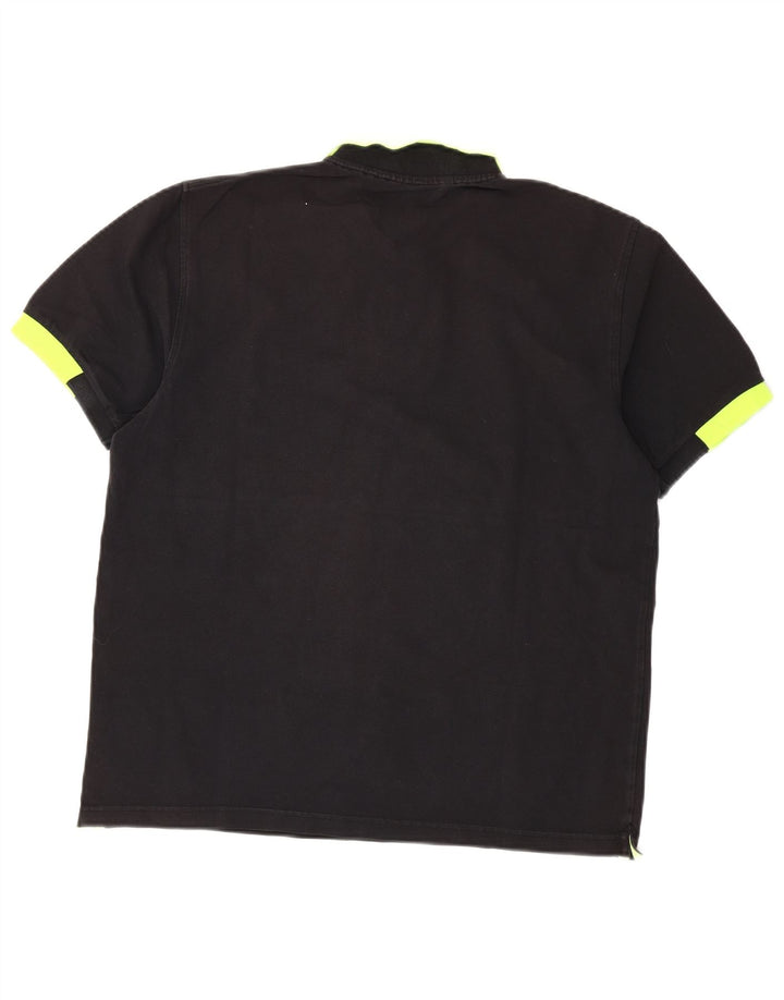 Sun68 Camisa polo masculina XL preta