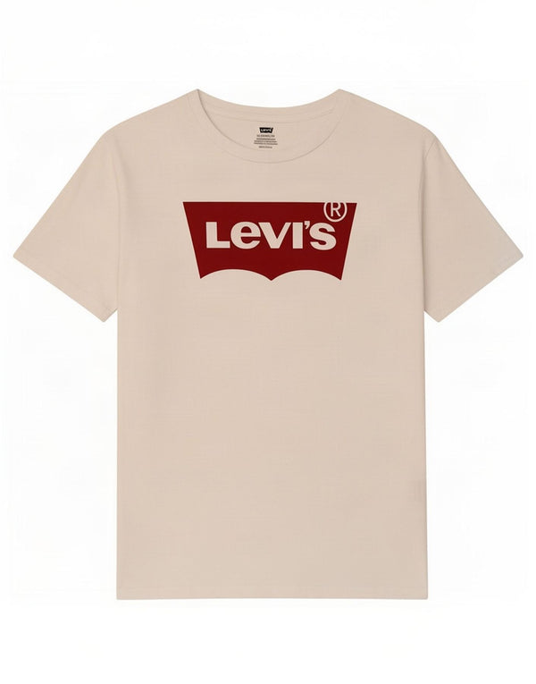 Levi's Mens Graphic T-Shirt Top 2XL White Cotton