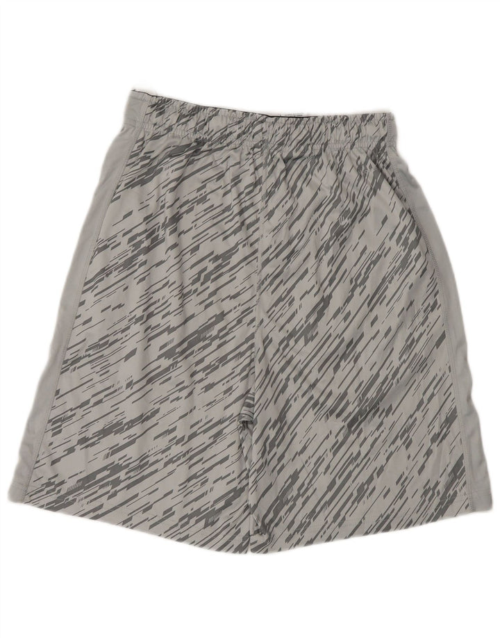 Russell Athletic Mens Sport Shorts Small Grey Flecked Poliéster