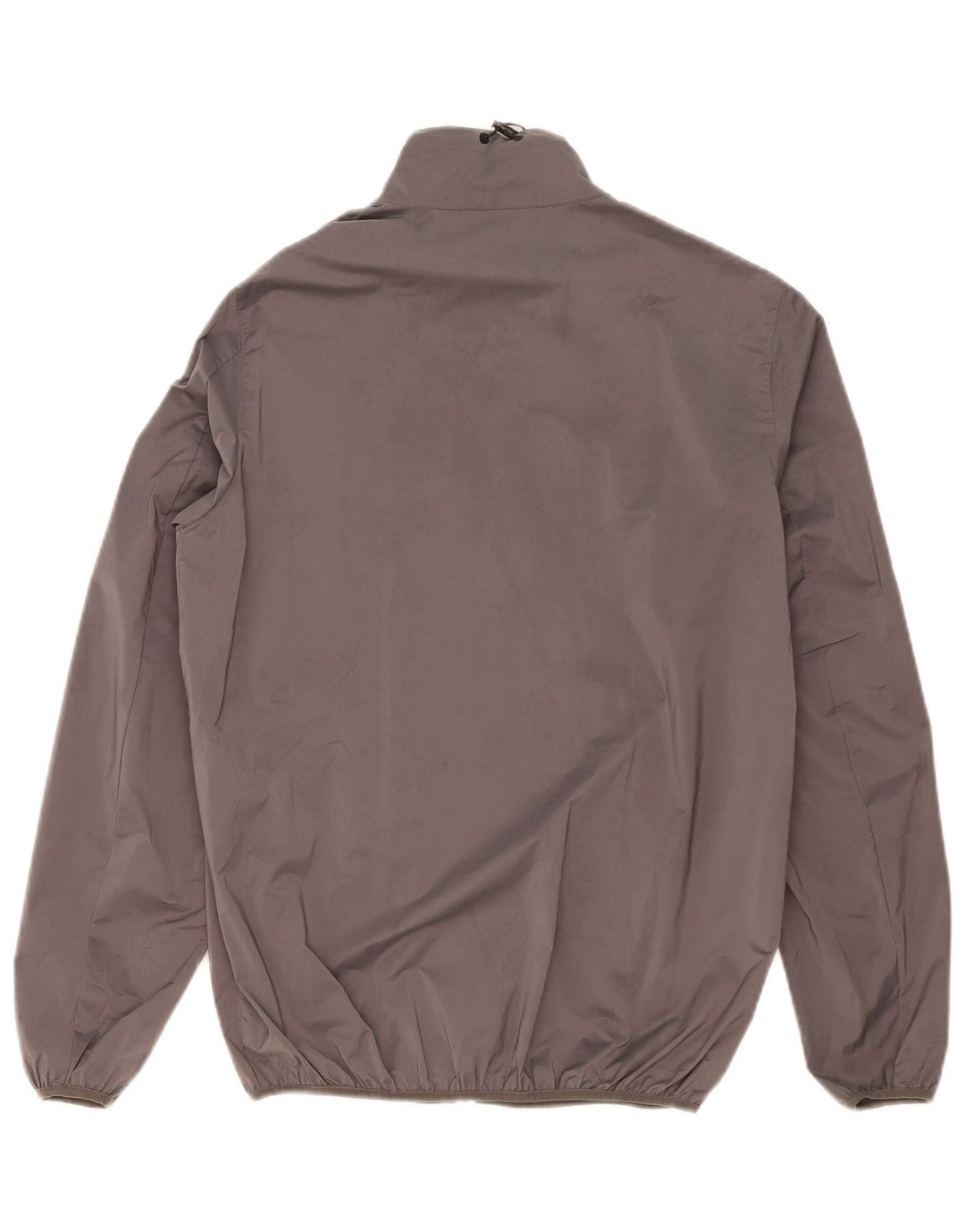 Zara Mens Tracksuit Top Jacket Pequeno Poliéster Cinza