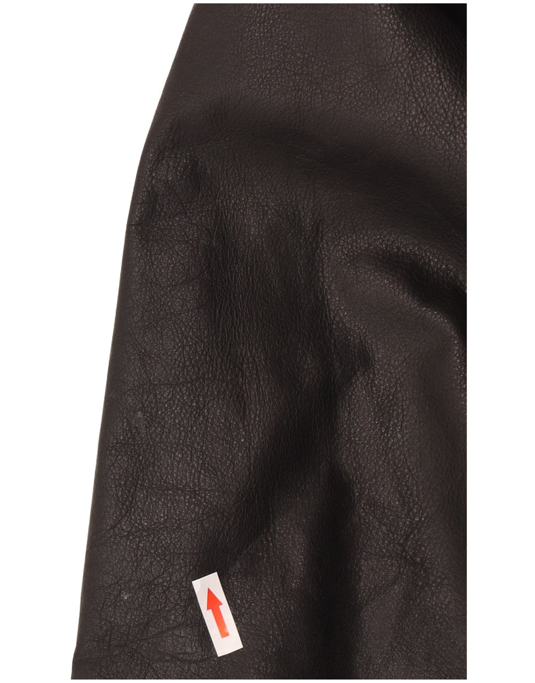 Jaqueta de couro masculina Claudio UK 42 XL couro preto