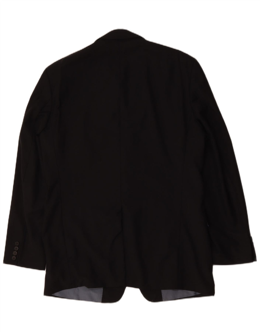 Jaqueta blazer masculina Hugo Boss com 2 botões EU 52 XL azul marinho lã virgem