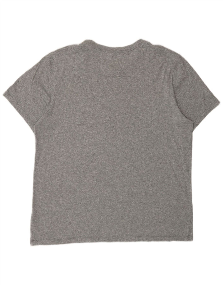 Camiseta Nike Masculina Dri Fit Top Grande Cinza