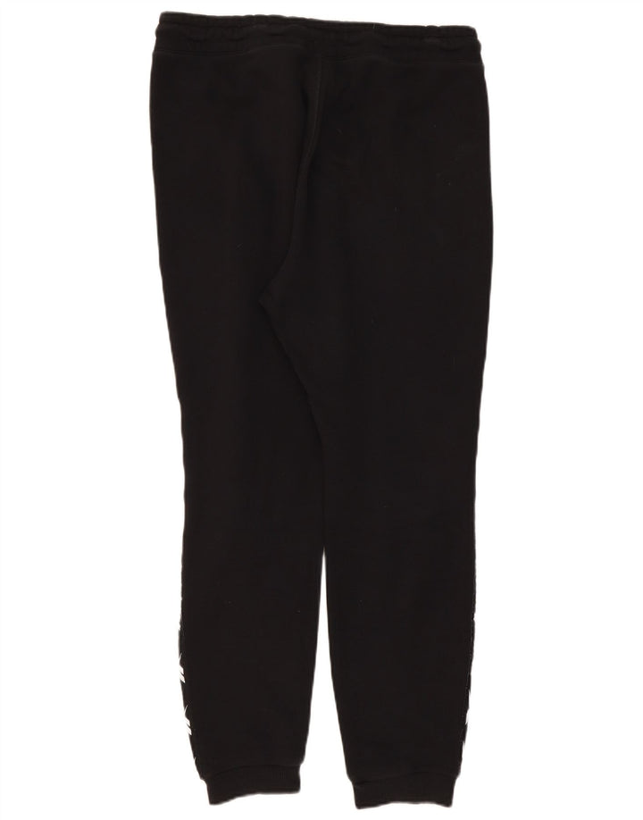 Reebok Mens Graphic Calças de treino Joggers Médio Algodão Preto