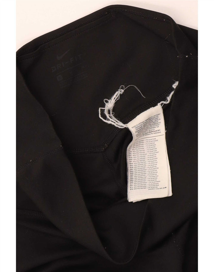 Leggings Nike Dri Fit UK 14 Médio Preto Poliéster