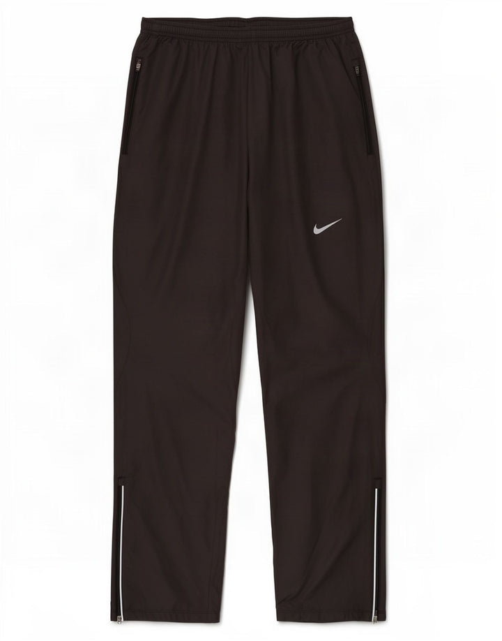 Calça de treino masculina Nike poliéster cinza médio