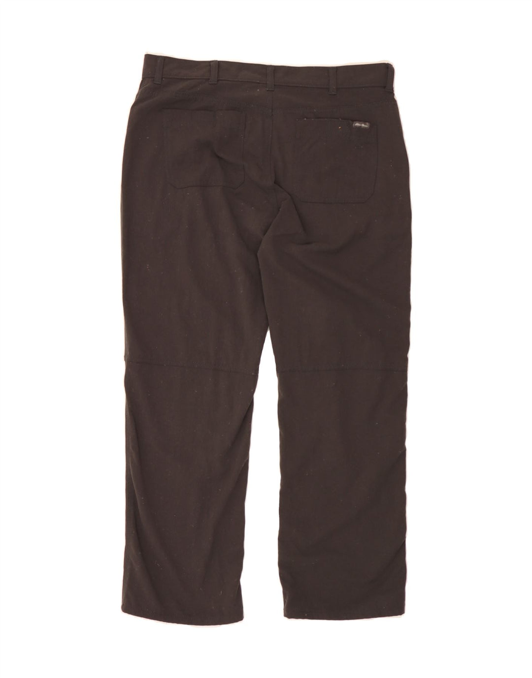 EDDIE BAUER Mens Straight Casual Trousers W36 L30 Black Nylon Vintage Eddie Bauer and Second-Hand Eddie Bauer from Messina Hembry 