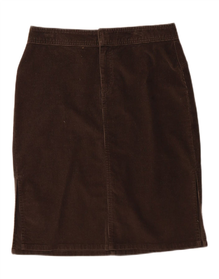 GAP Womens Stretch Corduroy Skirt US 2 XS W28  Brown Cotton Vintage Gap and Second-Hand Gap from Messina Hembry 
