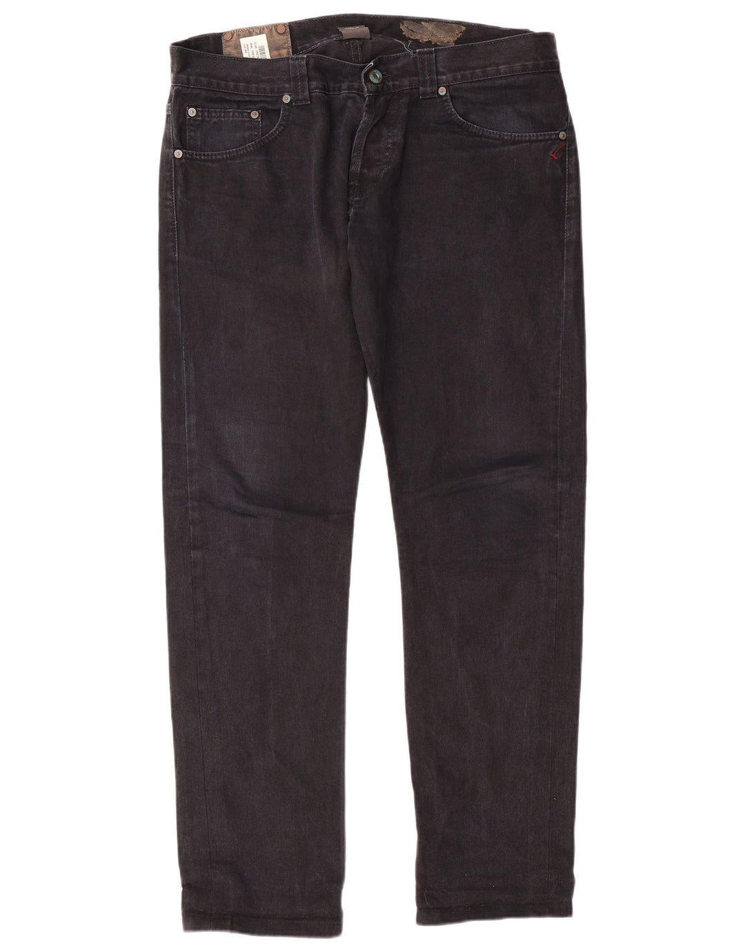 DONDUP Jeans Slim Feminino W34 L31 Azul Marinho Algodão