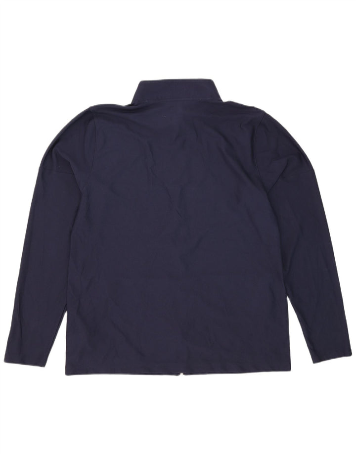 Under Armour Mens Treino Top Jacket 2XL Azul Marinho Poliéster