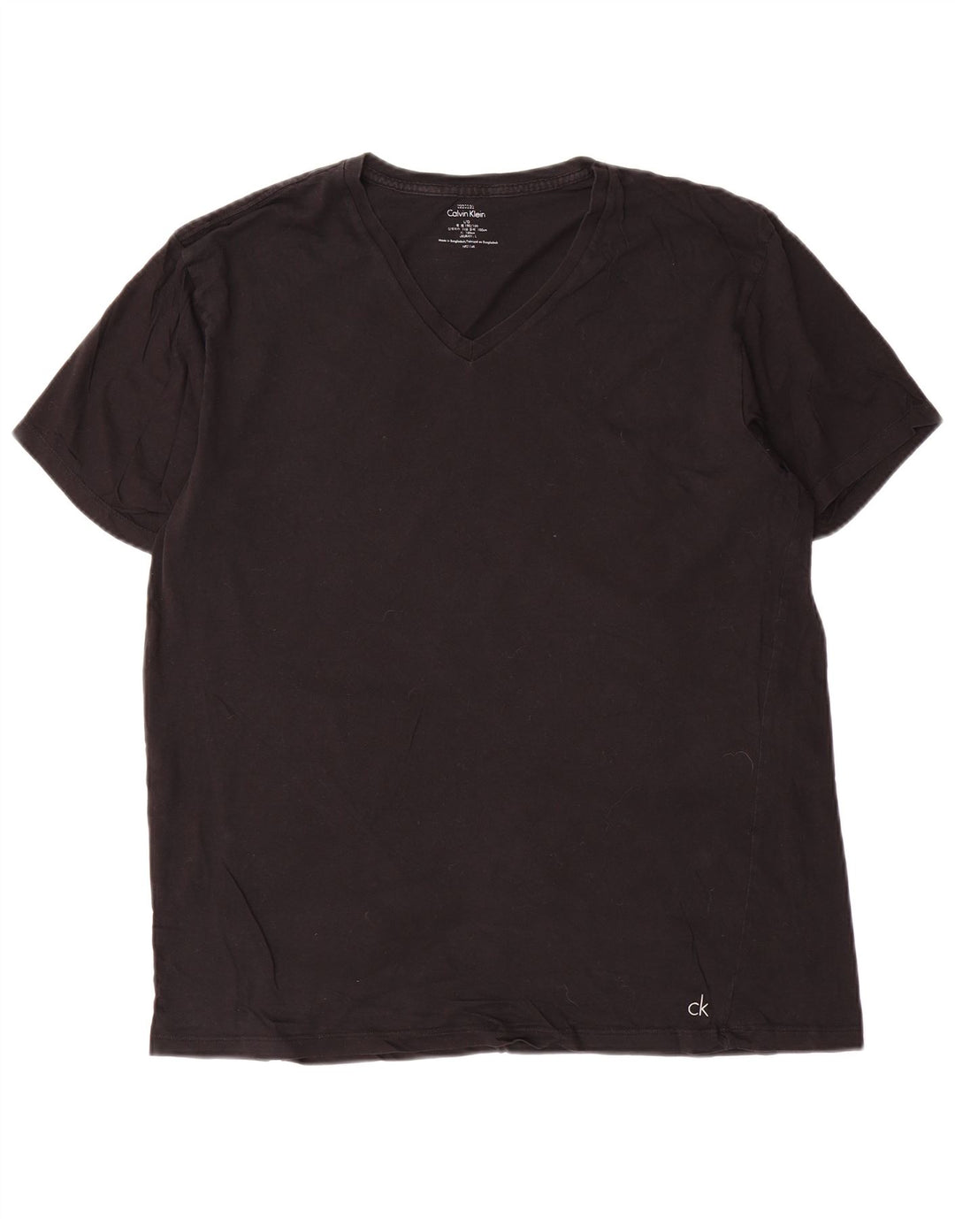 Camiseta masculina CALVIN KLEIN grande preta