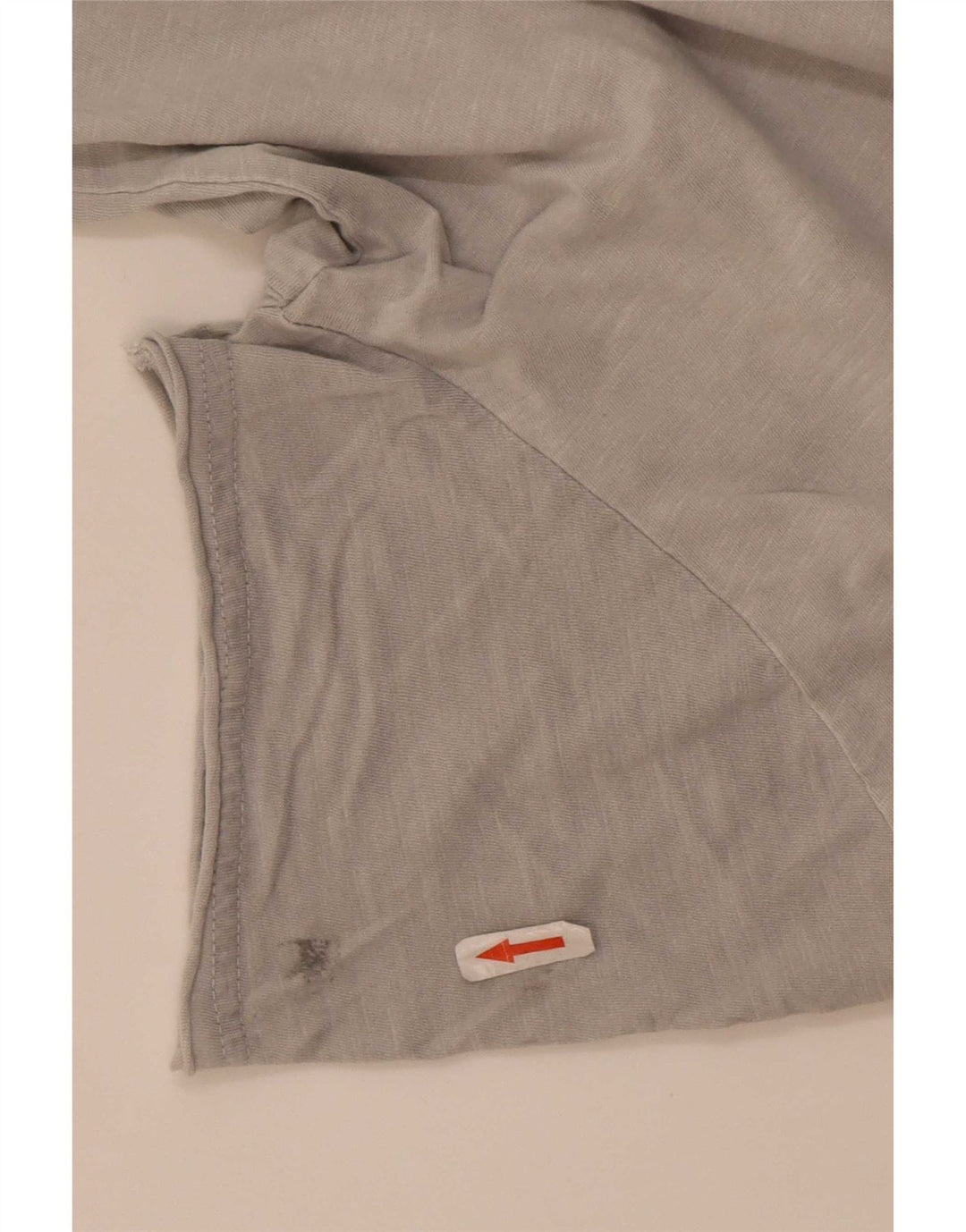 Camiseta gráfica masculina Gaudi Top cinza médio algodão