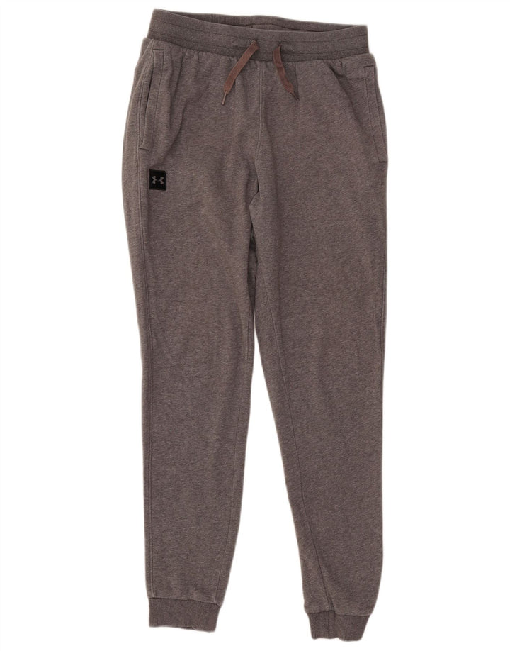 Under Armour Mens Calças de treino Joggers algodão cinza médio