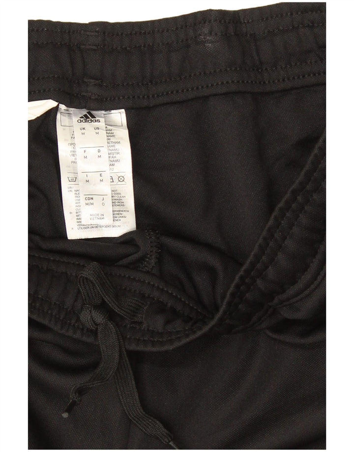 Adidas Mens Aeroready Calças de treino UK 14 Médio Preto Poliéster