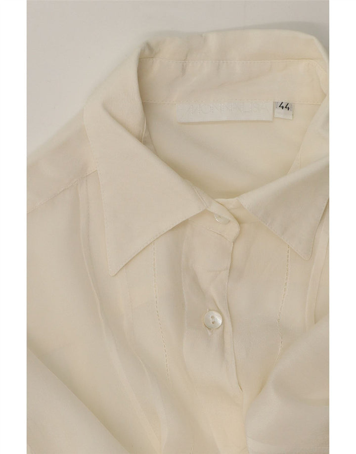 Blusa feminina Monnalisa IT 44 médio branco