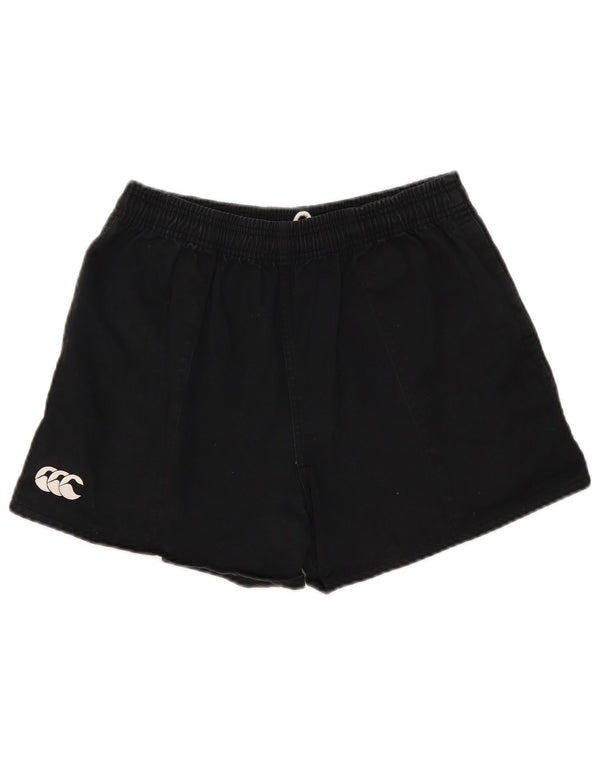 Canterbury Mens Sport Shorts Grande Algodão Preto
