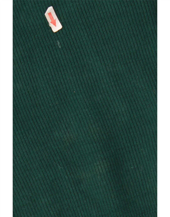 Suéter masculino Explorer com gola xale e lã verde XL