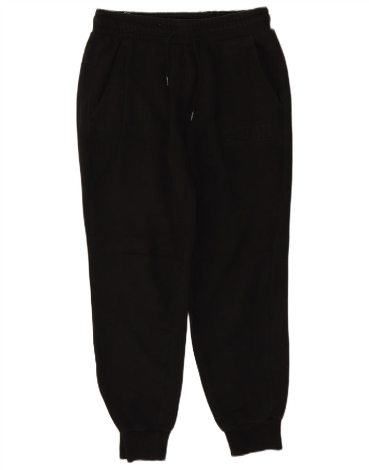 Calça de treino masculina PUMA joggers pequeno algodão preto