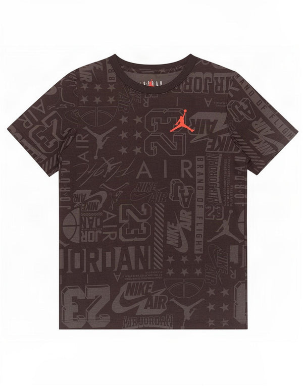 Camiseta Jordan Boys Graphic Top 12-13 Anos Grande Preto