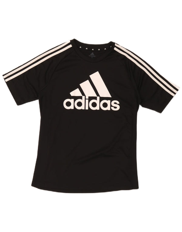 Camiseta Adidas Masculina Aeroready Graphic Top Pequeno Poliéster Preto