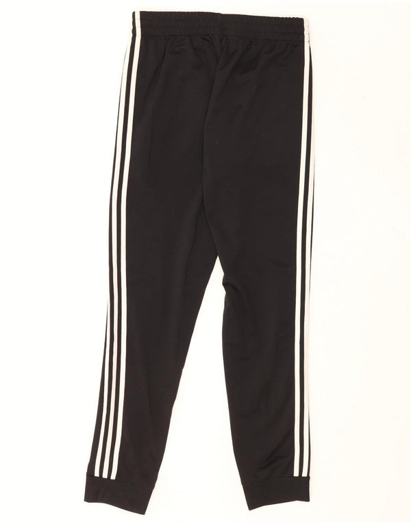 Adidas Mens Calças de treino Joggers UK 36/38 Pequeno Poliéster Preto