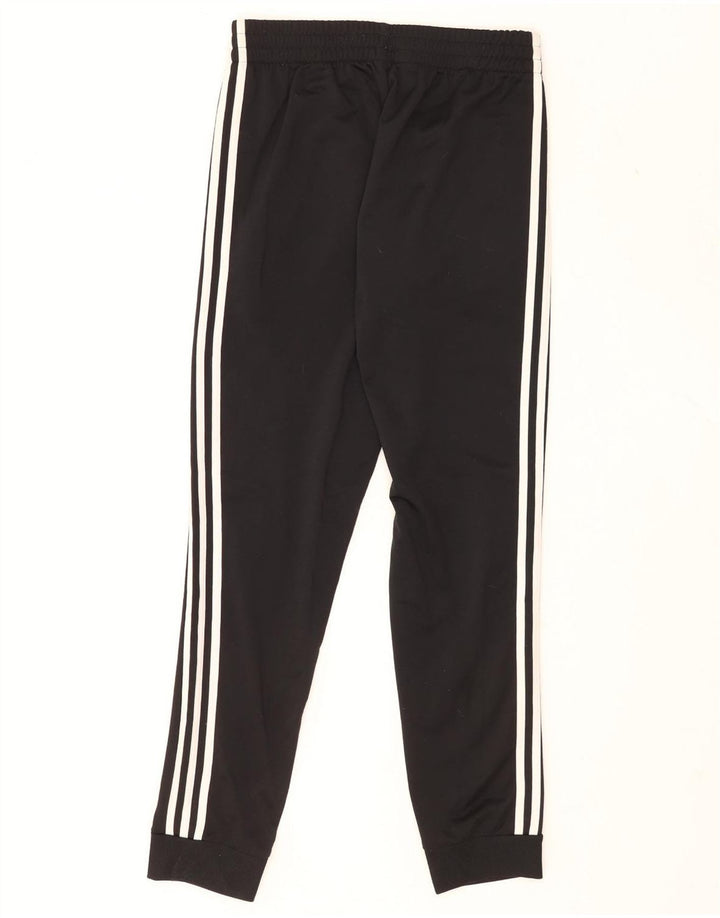 Adidas Mens Calças de treino Joggers UK 36/38 Pequeno Poliéster Preto
