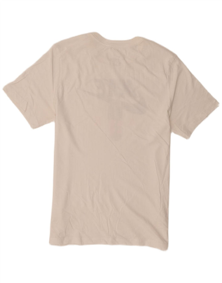 Camiseta gráfica masculina Nike grande algodão branco
