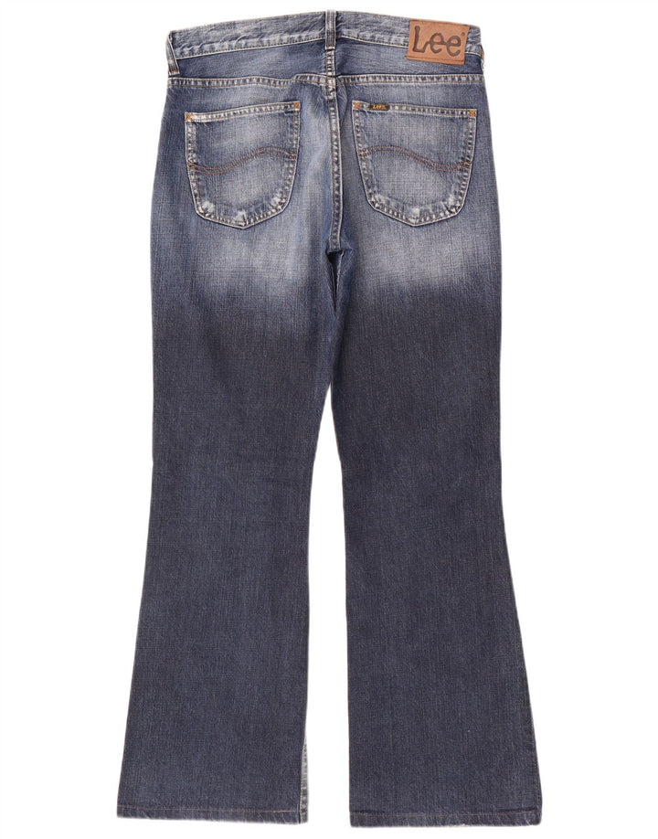 Lee Mens Denver Bootcut Jeans W33 L32 Azul Marinho Algodão