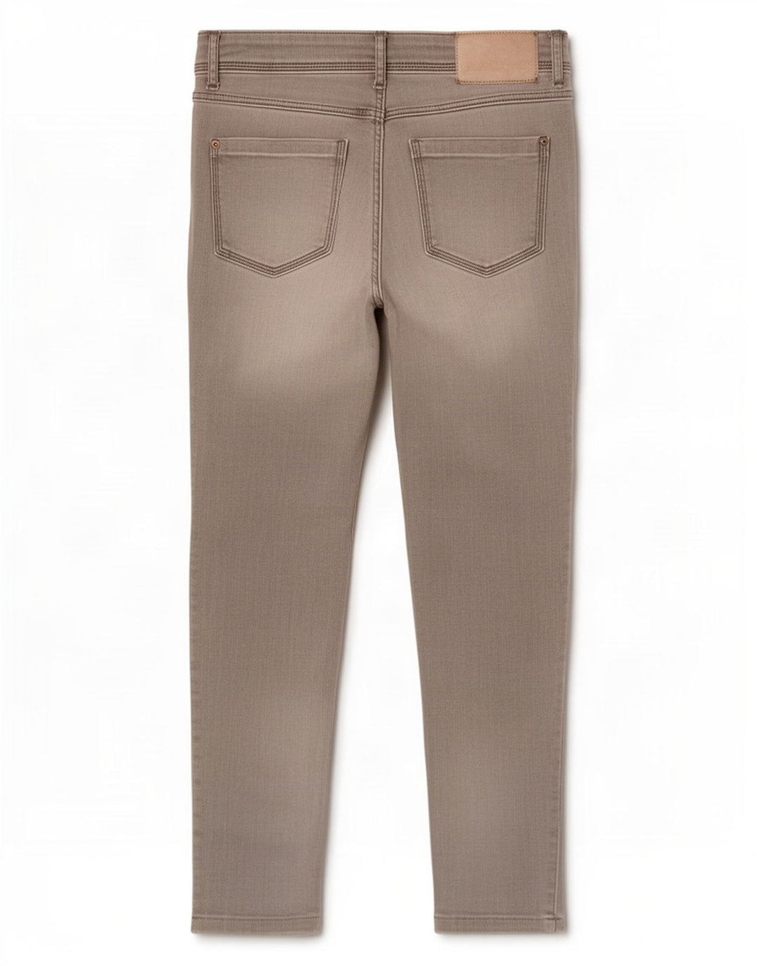 Calça jeans feminina Zara EU 38 pequena W28 L24 cinza