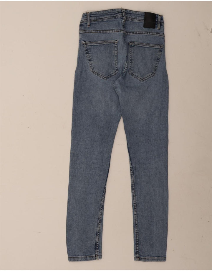 ZARA Mens Slim Jeans EU 38 Pequeno W30 L28 Azul