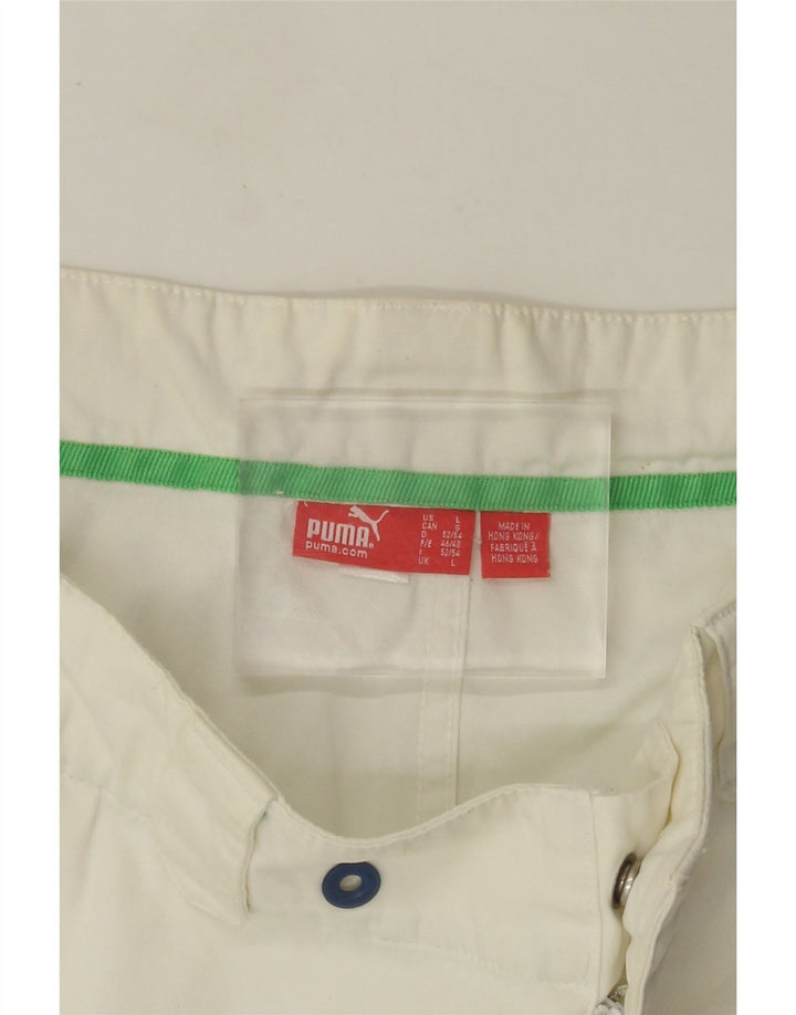 Shorts Chino Masculino Puma Grande W34 Branco
