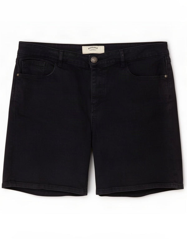 Shorts casuais femininos Fat Face UK 12 Médio W32 Azul marinho