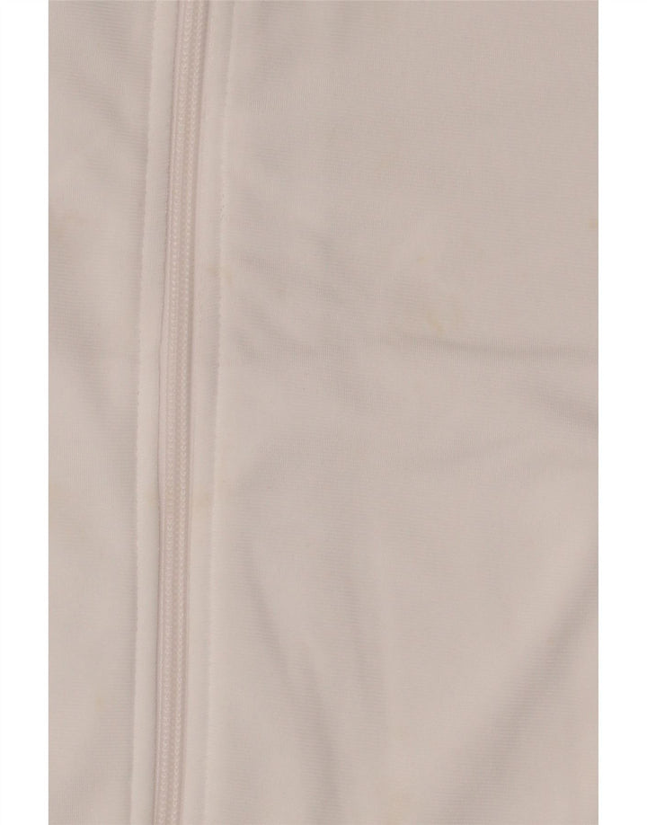 Jaqueta Adidas Meninos Treino Top 11-12 Anos Branco Colorblock Poliéster