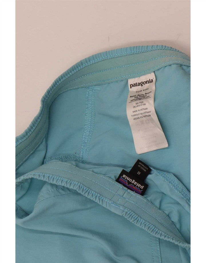 Patagonia Mens Sport Shorts Médio Azul Nylon
