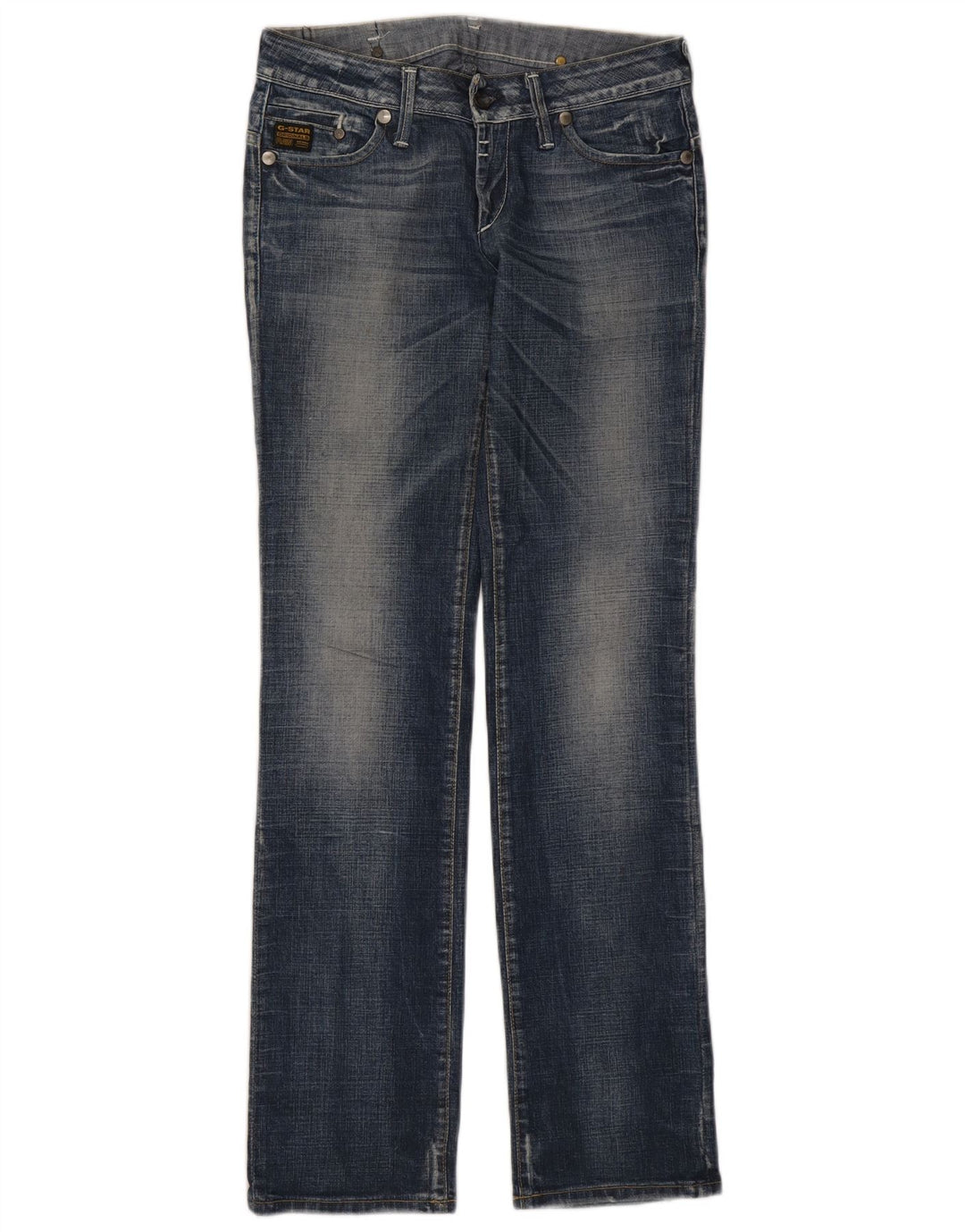 Calça jeans feminina G-Star Bootcut W29 L34 algodão azul
