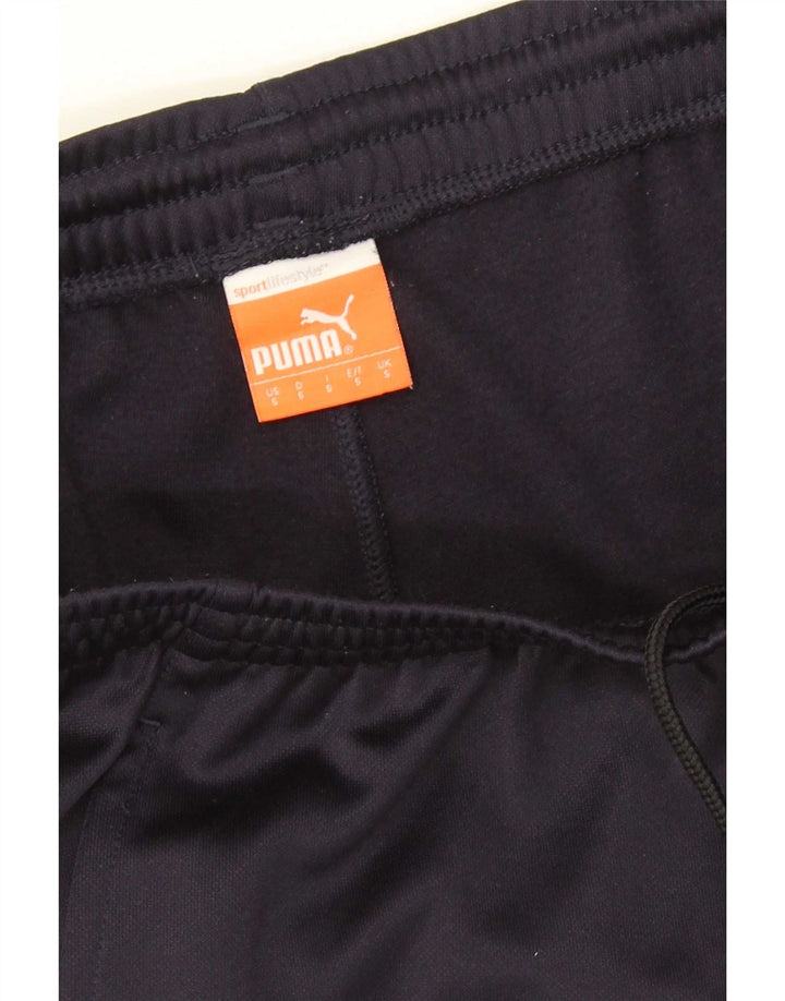 Calça de treino masculina Puma pequena azul marinho