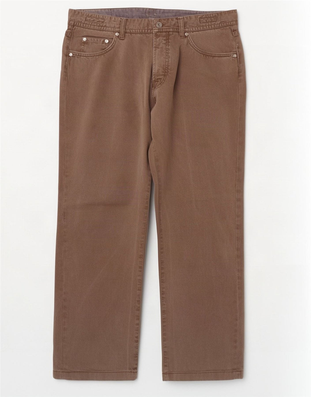 Jeans retos masculinos Massimo Dutti EU 48 XL W38 L29 marrom