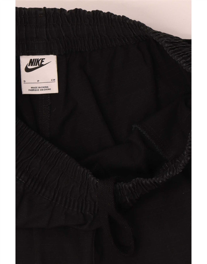 Shorts cargo masculino Nike pequeno W27 algodão preto
