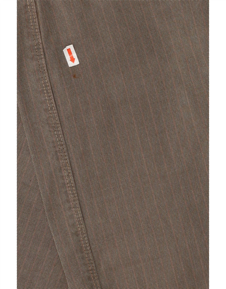 DOCKERS Mens Slim Tapered Chino Trousers W31 L32 Brown Cotton Vintage Dockers and Second-Hand Dockers from Messina Hembry 